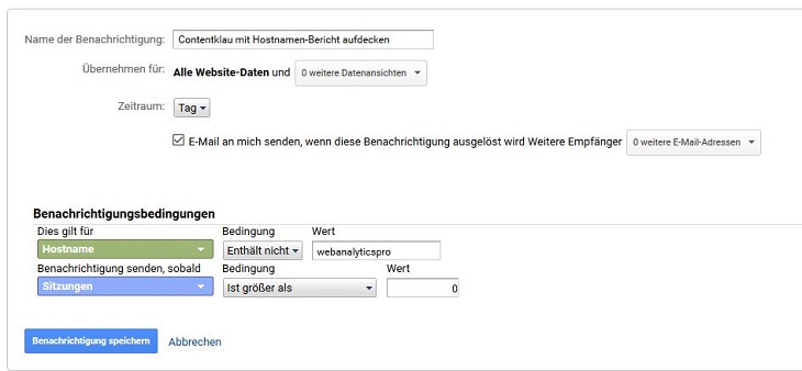 duplicate-content-google-analytics-alerts-contentklau-einstellungen